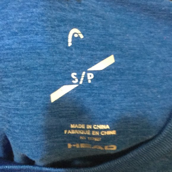 Head blue size small super soft t-shirt very good used condition - Picture 3 of 6